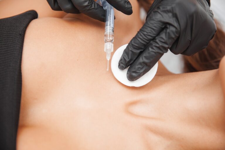 tratamiento de mesoterapia corporal en abdomen reducción grasa localizada